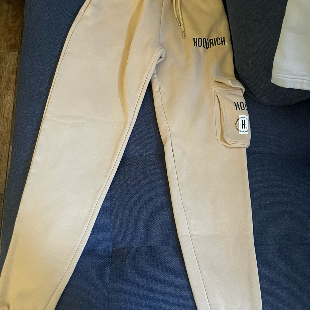 Hoodrich Beige Joggers XS